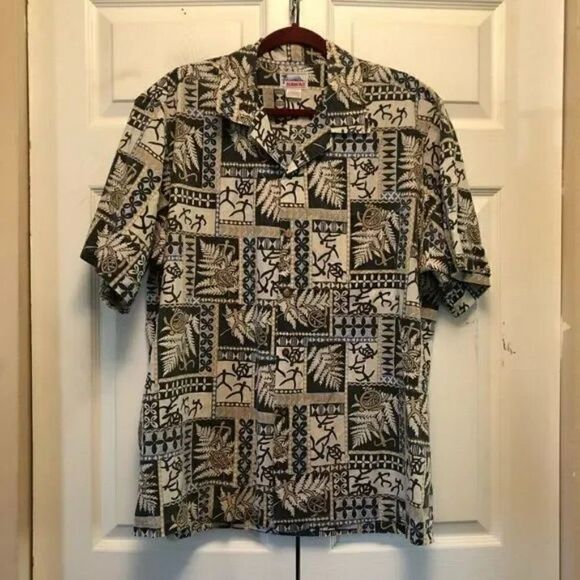 Vintage Hawaii Hawaiian Aloha Shirt - Picture 1 of 4